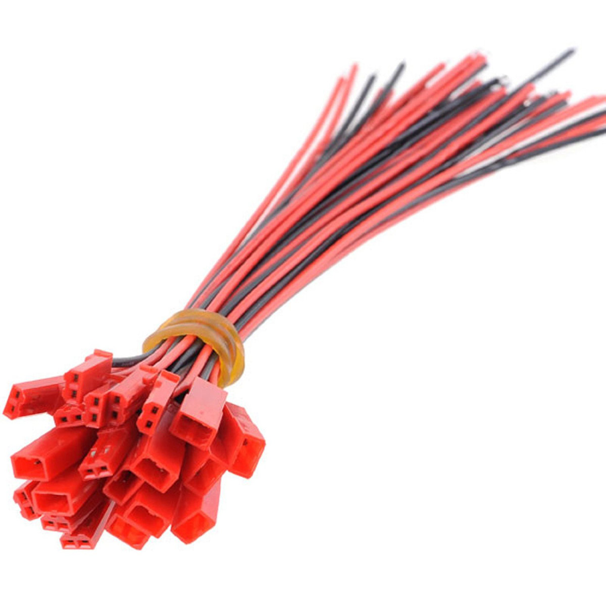Rc Helicopter Battery - 10쌍의 2핀 JST 커넥터(수/암) 세트, 150mm