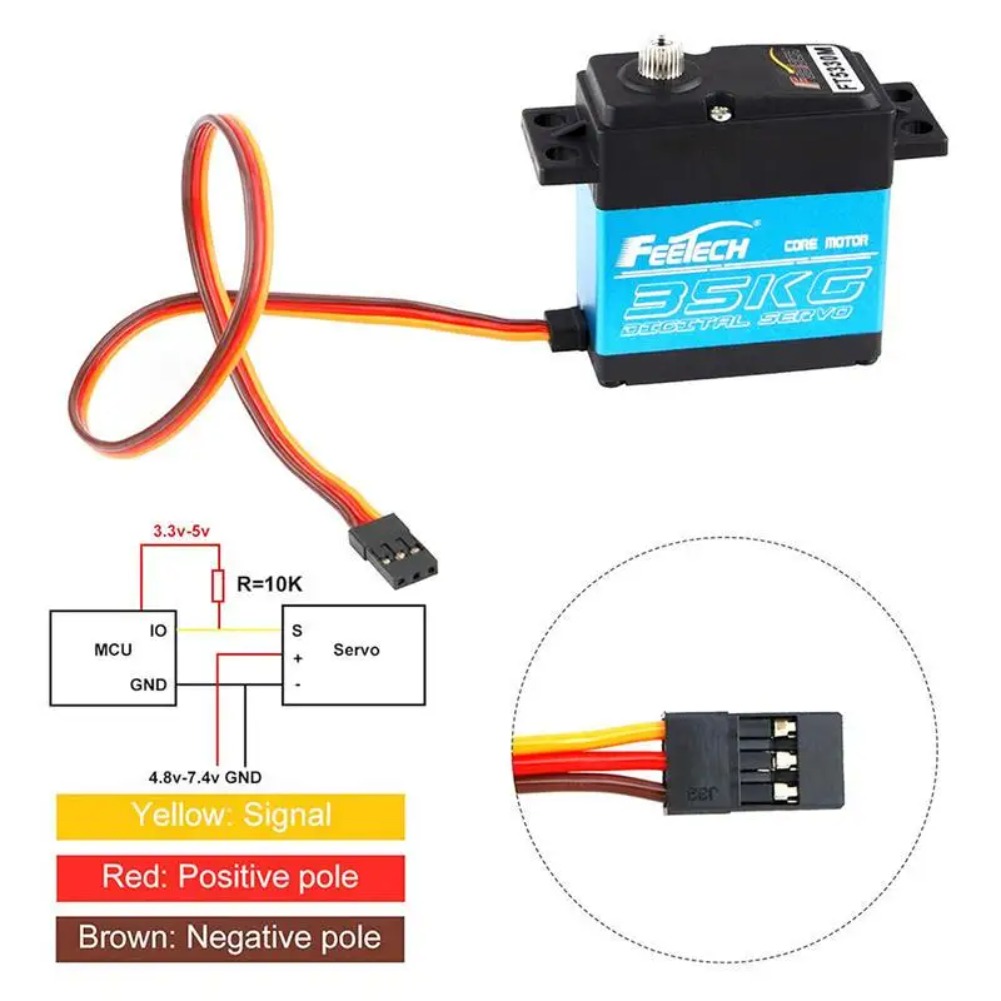 FEETECH FT5330M 35KG 디지털 서보 18 - Rc Helicopter Servo 리뷰 및 가격
